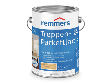0000239103 Treppen- & Parkettlack seidenmatt farblos 2,5l