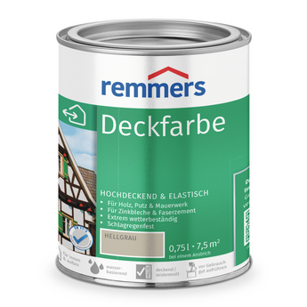 0000360101 Deckfarbe hellgrau 0,75l