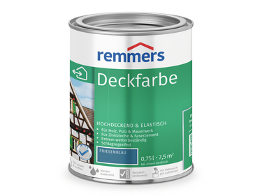 0000360401 Deckfarbe friesenblau 0,75l