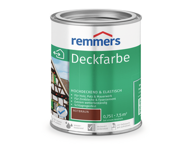 0000361001 Deckfarbe rotbraun 0,75l