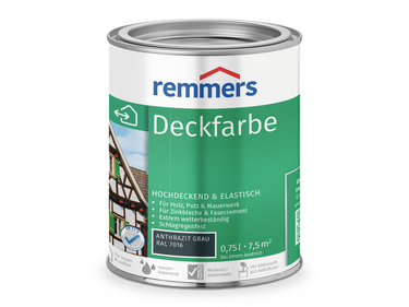 0000362401 Deckfarbe anthrazitgrau (RAL 7016) 0,75l