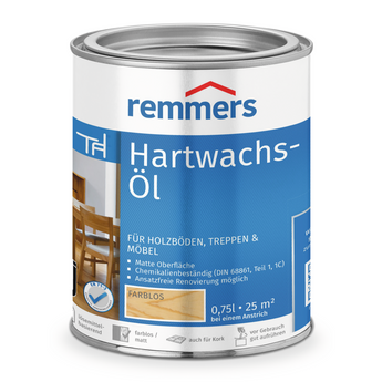 0000069501 Hartwachs-Öl farblos 0,75l