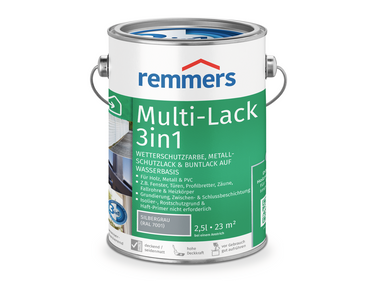 0000774803 Multi-Lack 3in1 silbergrau (RAL 7001) 2,5l