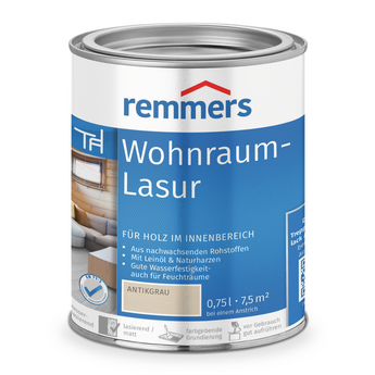 0000230201 Wohnraum-Lasur antikgrau 0,75l