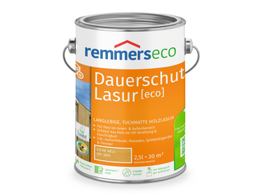 0000767203 Dauerschutz-Lasur [eco] eiche hell (RC-365) 2,5l