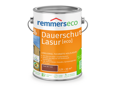 0000767703 Dauerschutz-Lasur [eco] teak (RC-545) 2,5l