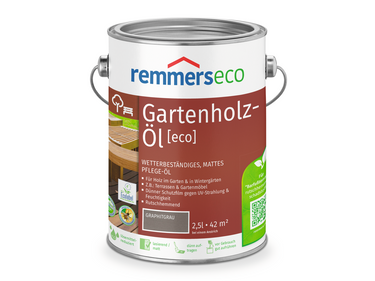 0000772303 Gartenholz-Öl [eco] graphitgrau (FT-25416) 2,5l
