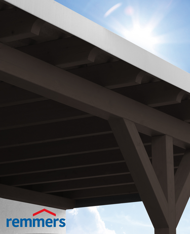 Hochwertiger Carport aus Holz
