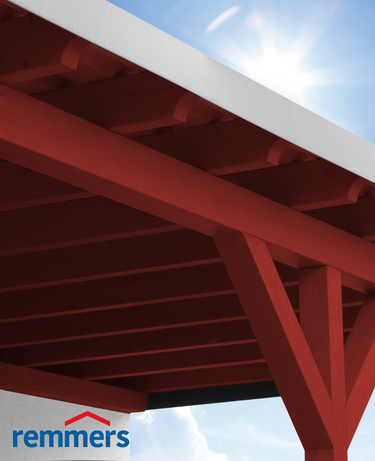 Hochwertiger Carport aus Holz