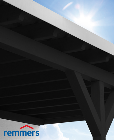 Hochwertiger Carport aus Holz