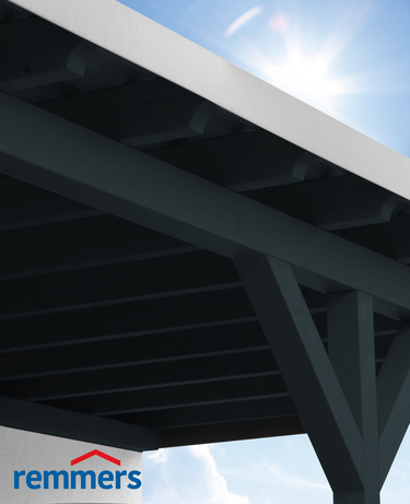 Hochwertiger Carport aus Holz