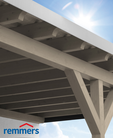 Hochwertiger Carport aus Holz