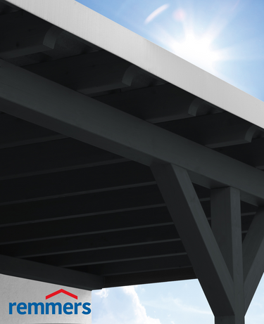 Hochwertiger Carport aus Holz