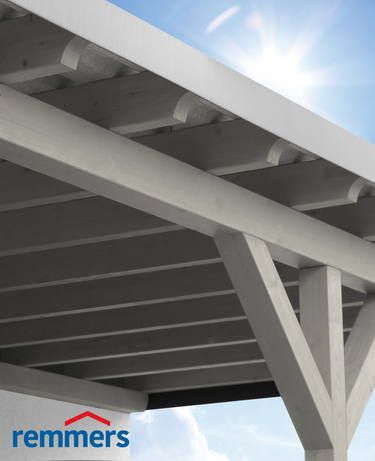 Hochwertiger Carport aus Holz