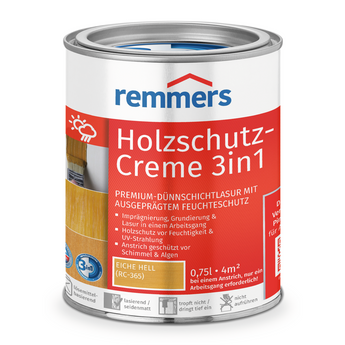 0000271501 Holzschutz-Creme 3in1 eiche hell (RC-365) 0,75l