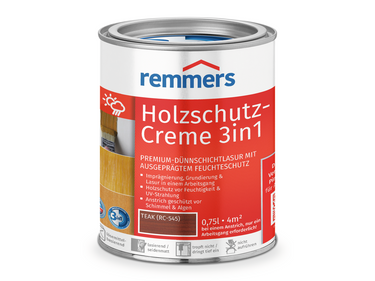 0000271901 Holzschutz-Creme 3in1 teak (RC-545) 0,75l