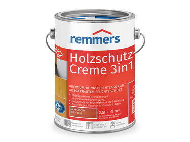 0000272003 Holzschutz-Creme 3in1 mahagoni (RC-565) 2,5l