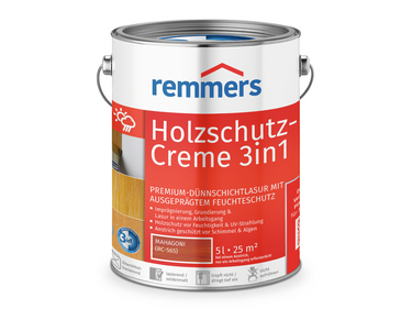 0000272005 Holzschutz-Creme 3in1 mahagoni (RC-565) 5l
