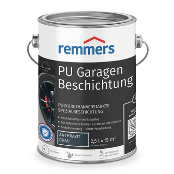 0000777503 PU Garagenbeschichtung anthrazit (ca. RAL 7016) 2,5l