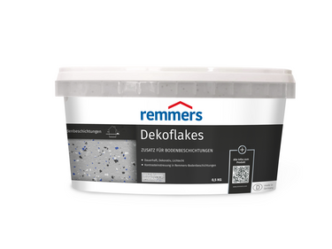 0000777284 Dekoflakes weiß / grau / schwarz / blau 0,5kg