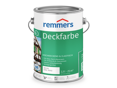 0000360003 Deckfarbe weiß (RAL 9016) 2,5l