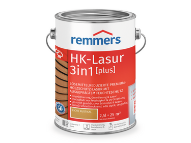 0000544403 HK-Lasur 3in1 [plus] eiche rustikal (RC-360) 2,5l